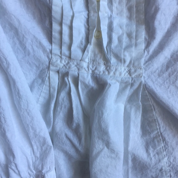 Gap White Long Sleeve Blouse - Picture 5 of 7